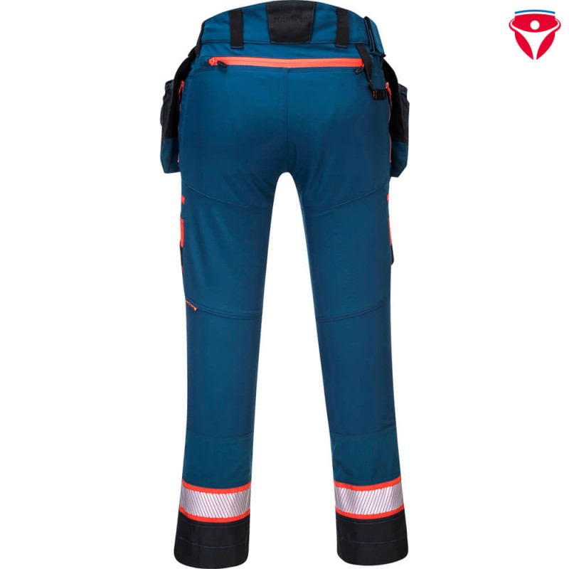 PortWest DX440 - DX4 Bundhose mit abnehmbaren Holstertaschen