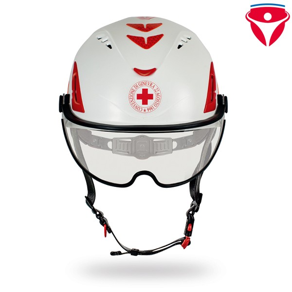 Kask HP CRI Helm Rotes Kreuz und Rettungsdienst