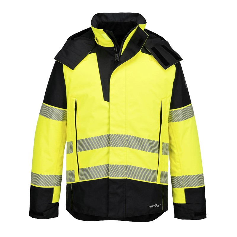 PortWest FR606 MultiNorm Warn Wetterschutz Winterjacke 7 kA | APC2