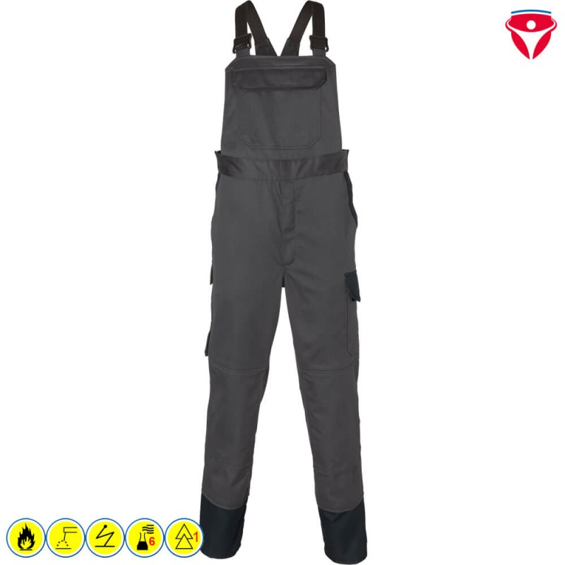 Kübler Protectiq Latzhose arc1 Form 3390 | 4 kA