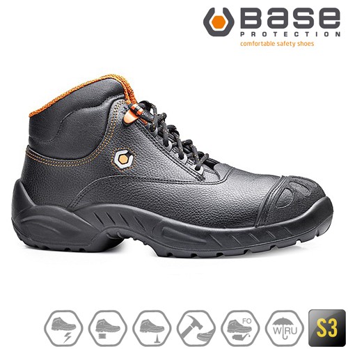 BASE B0154 Prado SMART günstige S3 Sicherheitsstiefel mit Stahlkappe