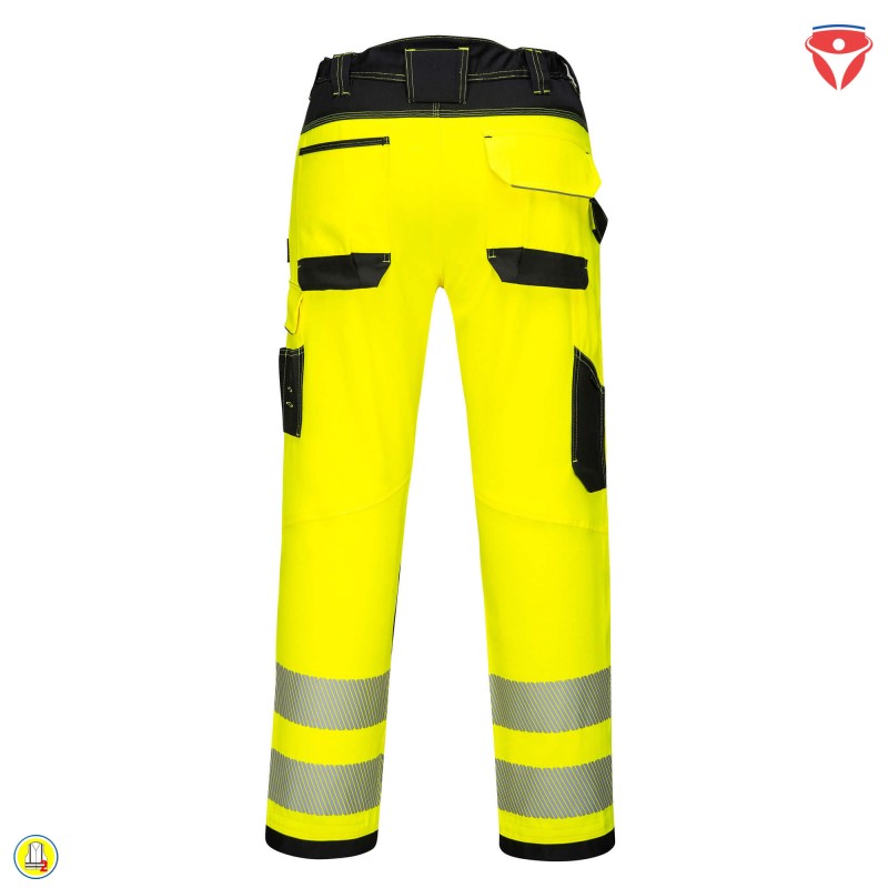 PortWest PW340 Warnschutzhose mit viel Funktion