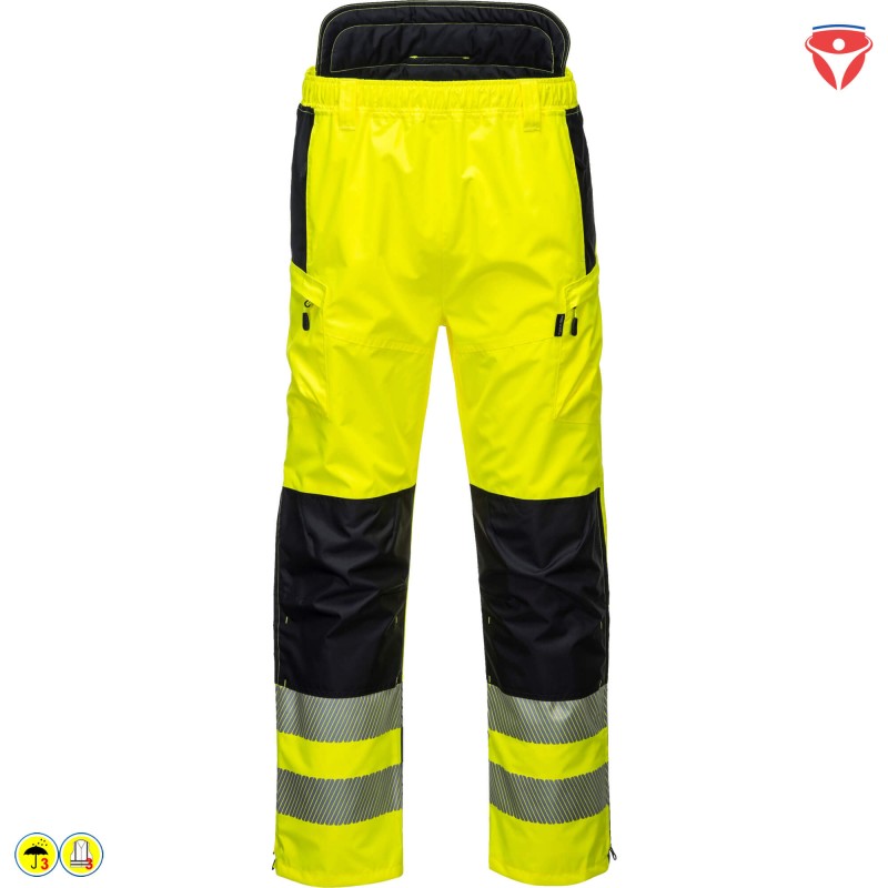 PortWest PW342 Extreme Warnschutz Regenhose