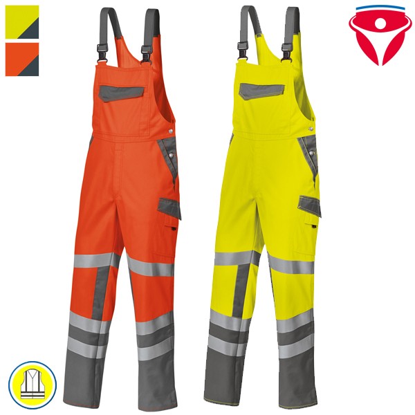 BP 2111 Warnschutz Latzhose Hi-Vis