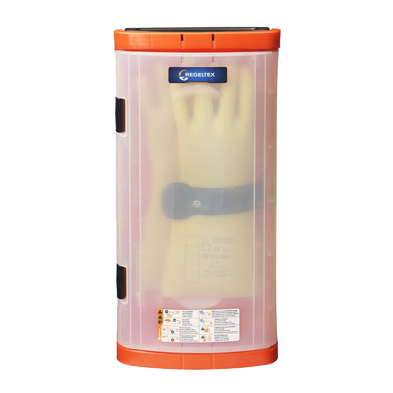 Regeltex RGX-BG Aufbewahrungs Box für Elektriker Handschuhe, wandmontage