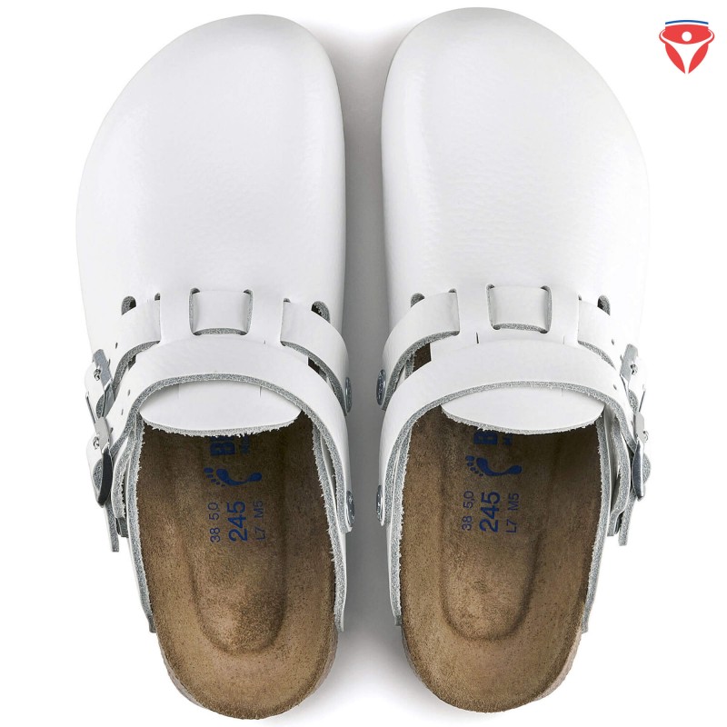 Birkenstock Kay SL Clog Naturleder Arbeitsschuhe | Weichbettung