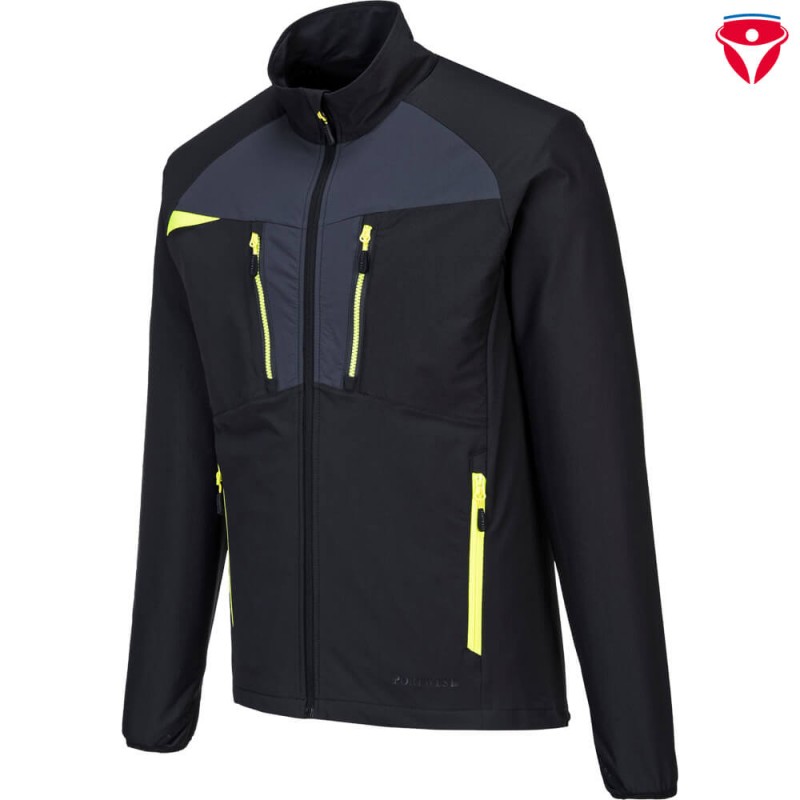 PortWest DX480 - DX4 Base Layer Top mit Reissverschluss