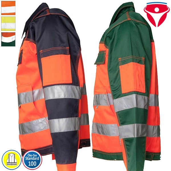 Planam Warnschutz Jacke | 2-farbig