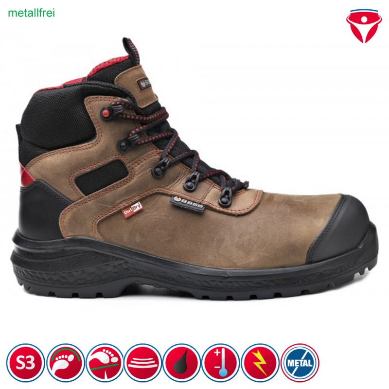 Base B0895Y Be-Rock S3 Sicherheitsstiefel S3 metallfrei