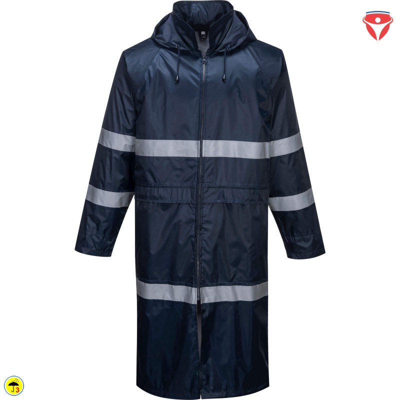 PortWest F438 Iona langer Regenmantel 120 cm