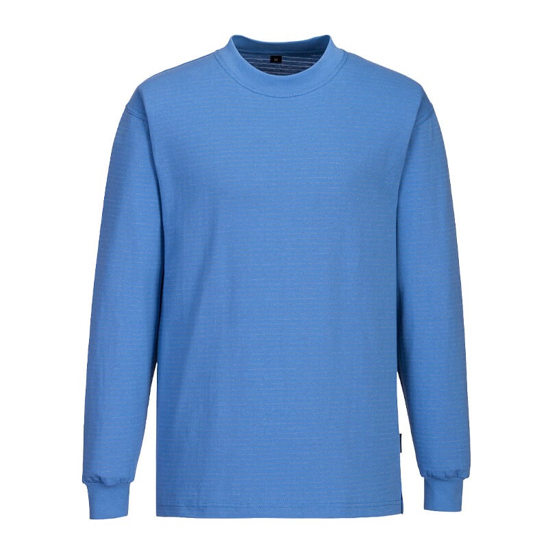 PortWest ESD / EPA T-Shirt langarm AS22