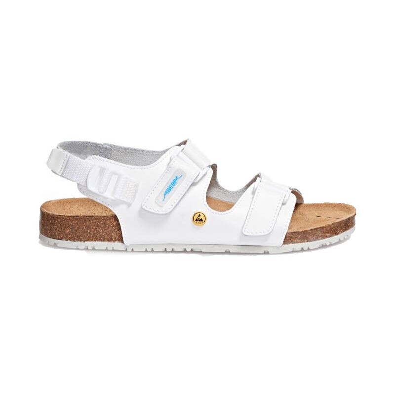 Abeba NATURE 4090 | Sicherheitsclogs OB ESD, weiß