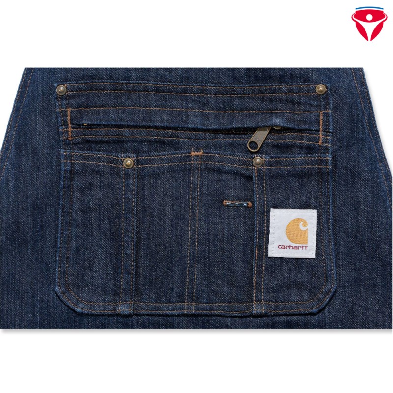 Carhartt 103197 Denim Apron Latzschürze mit vielen Taschen