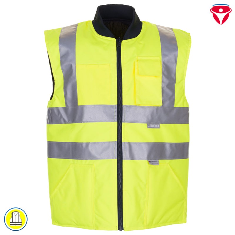 Planam Warnschutz Winter Weste