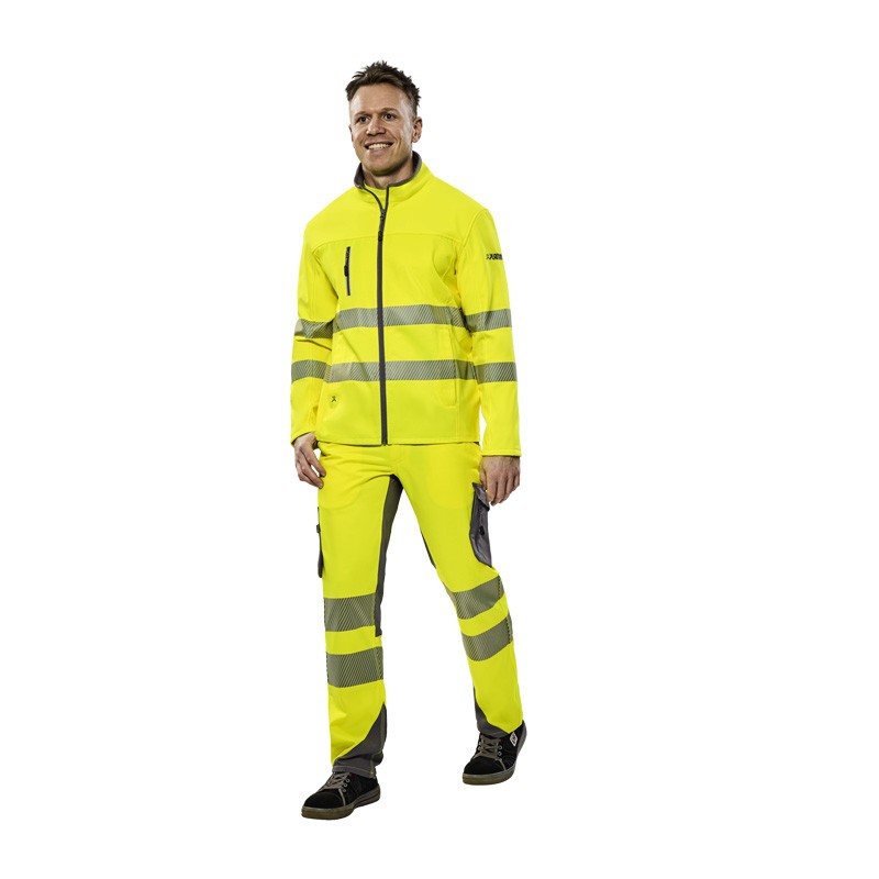 Planam Norit Hybrid Warnschutz Jacke mit Stretch