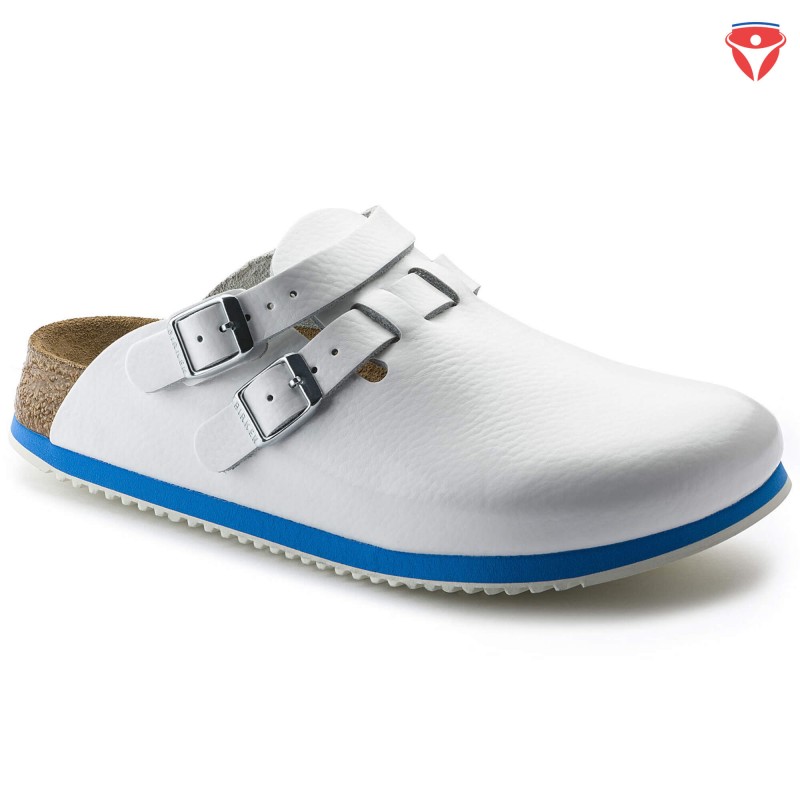Birkenstock Kay SL Clog Naturleder Arbeitsschuhe | Weichbettung