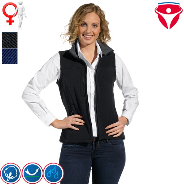 Leiber 10/1045 Damen Softshell Weste aus Stretch