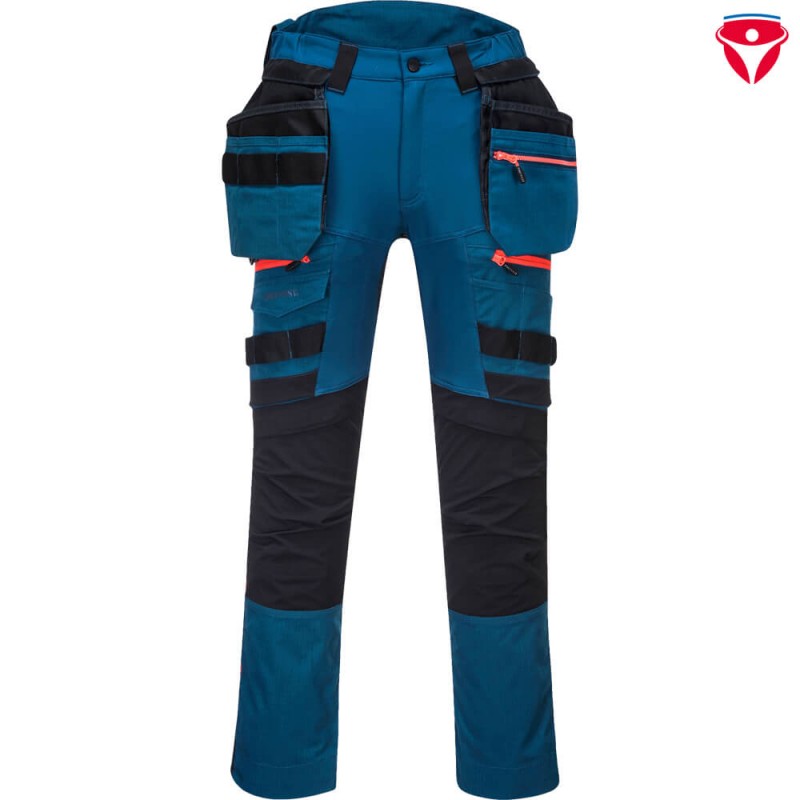 PortWest DX440 - DX4 Bundhose mit abnehmbaren Holstertaschen