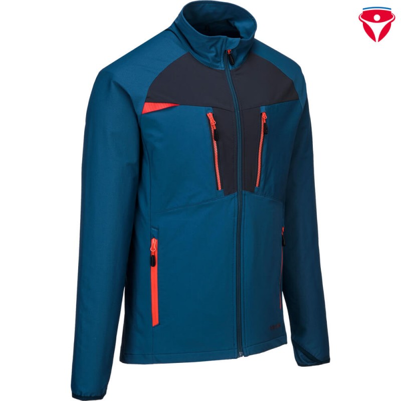 PortWest DX480 - DX4 Base Layer Top mit Reissverschluss