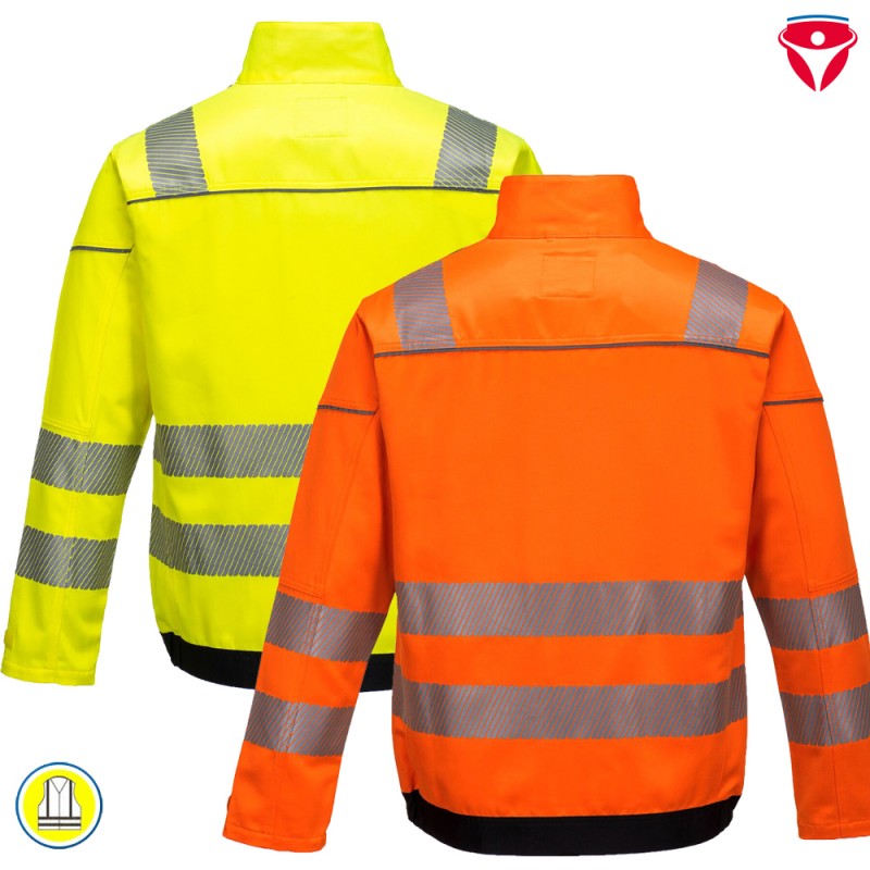 PortWest T500 Vision Warnschutzjacke