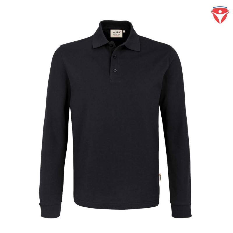 Hakro 815 Herren Longsleeve-Poloshirt Mikralinar