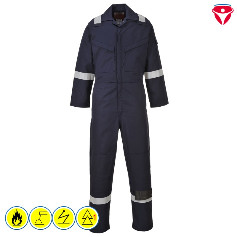 PortWest FR50 BizFlame MultiNorm Overall nach EU und US Norm