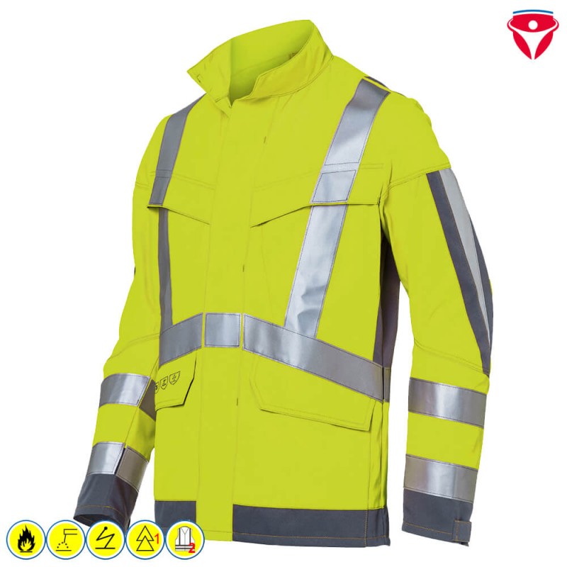 Kübler Protectiq High Vis Jacke arc1 | 4 kA