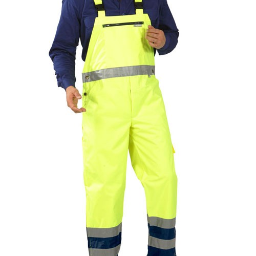 Planam Warnschutz Winter Latzhose