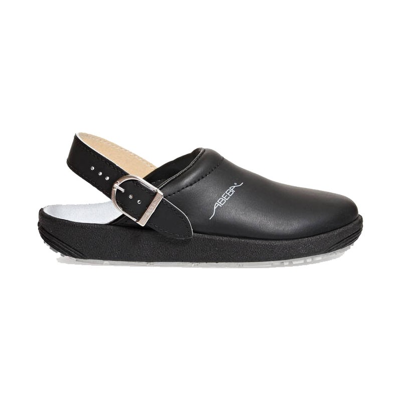 Abeba RUBBER 9252 | Clogs OB, schwarz