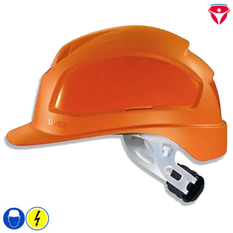 Uvex Elektriker Schutzhelm für Visiere Störlichtbogen Klasse 2