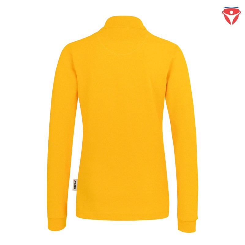 Hakro 215 Damen Longsleeve-Poloshirt Mikralinar