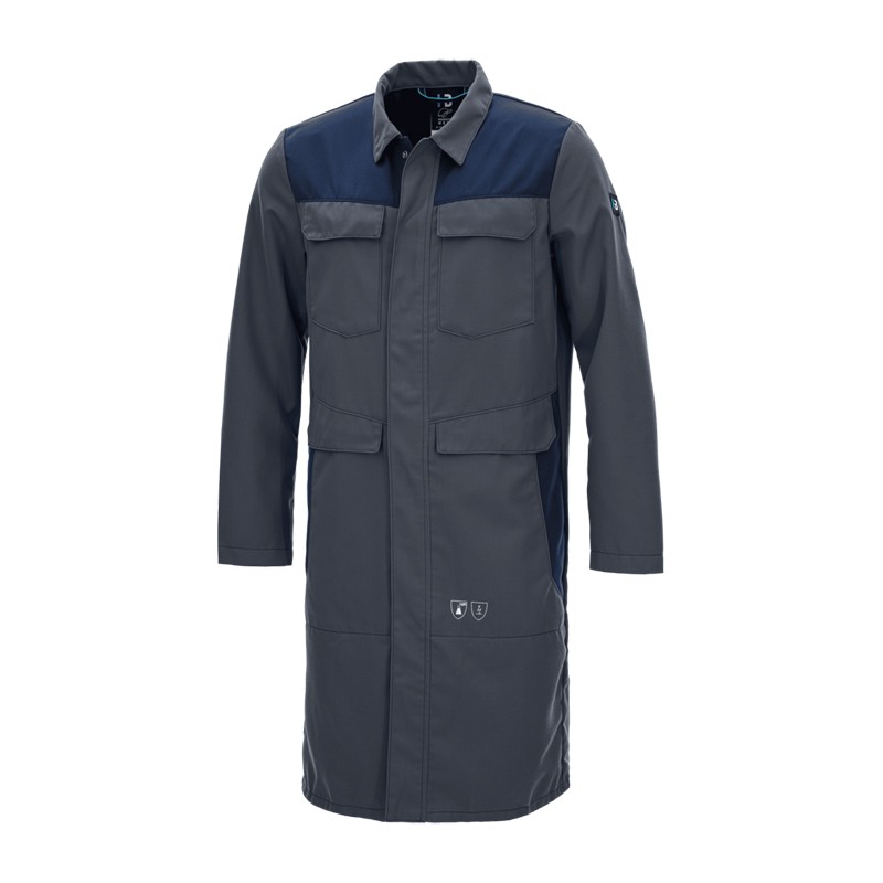 HB ChemProtect Chemikalienschutz Herren Mantel mit Antistatik