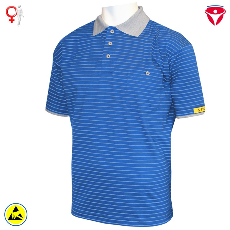 ESD Damen Polo-Shirt HB ConducTex