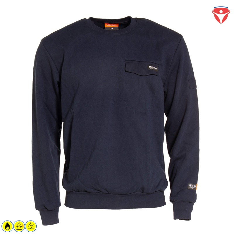 Tranemo 598589 FR Sweatshirt mit Rundhalsausschnitt