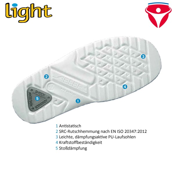 ABEBA 1024 S2 Küchenschuhe Sicherheitsschuhe für die Küche