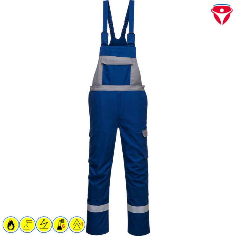 BizFlame FR07 Ultra MultiNorm Latzhose metallfrei