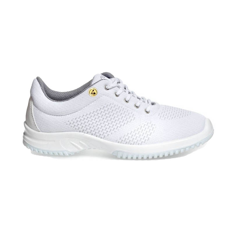 Abeba UNI6 36772 | Sicherheitshalbschuhe O2 ESD, weiß