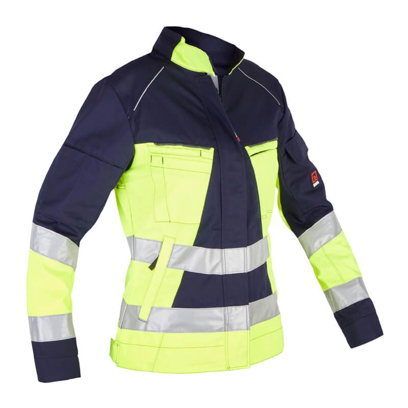 Rofa TeamWork Hi-Vis Damen Warnschutzjacke 570 2501