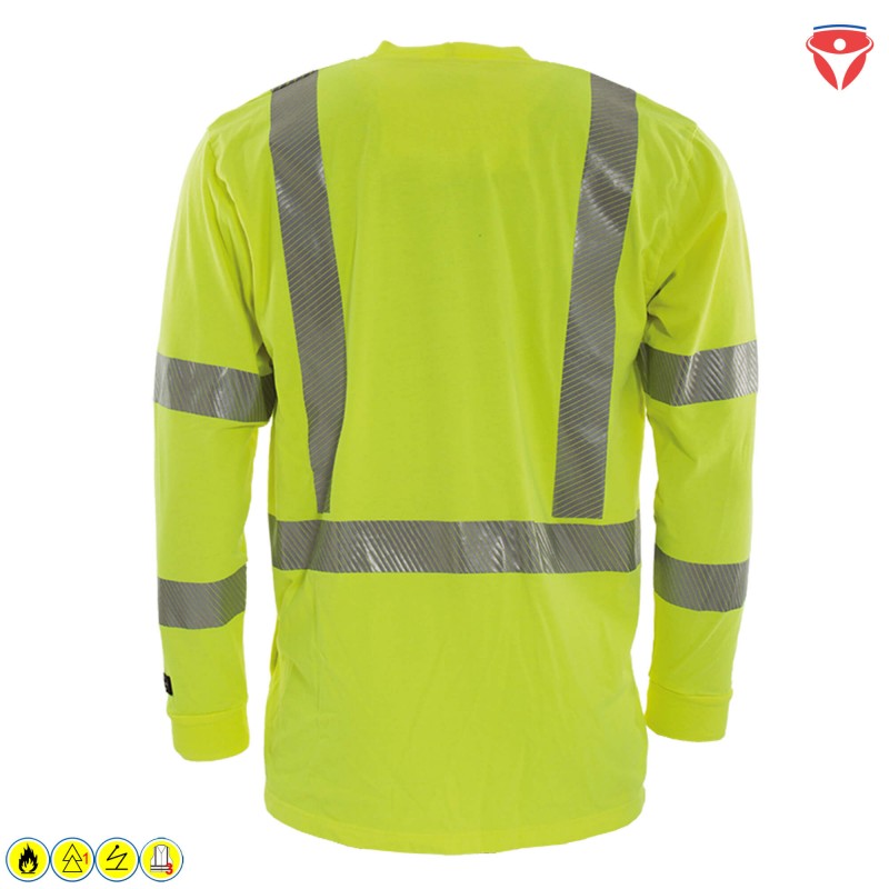 Tranemo 5072 89 Hi-Vis FR T-Shirt langarm