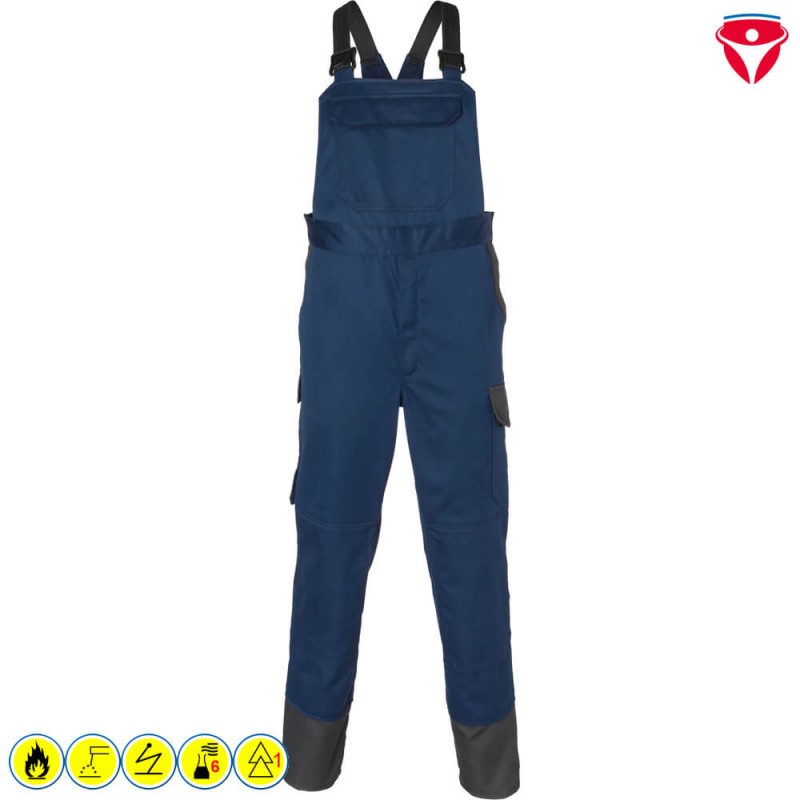 Kübler Protectiq Latzhose arc1 Form 3390 | 4 kA