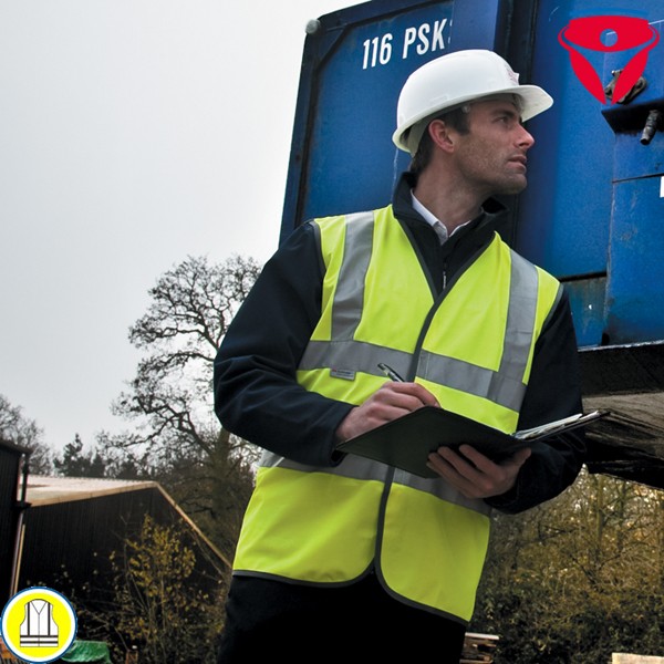 Warnschutzweste SAFETY HI-VIZ VEST