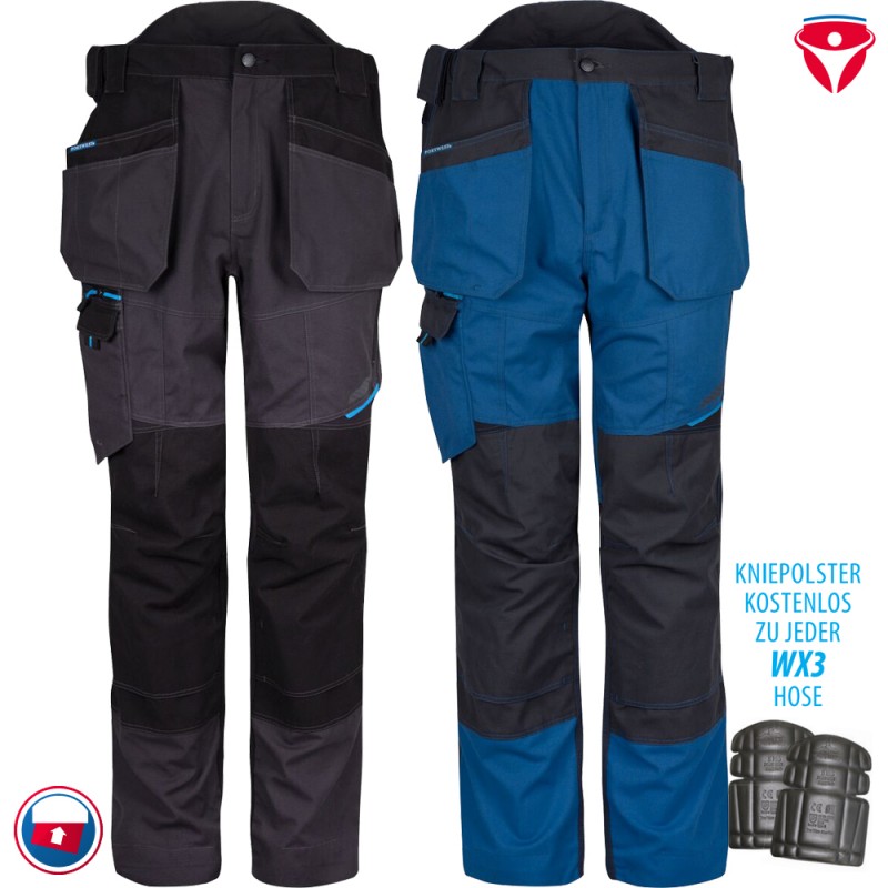 PortWest T702 Bundhose mit Holstertaschen