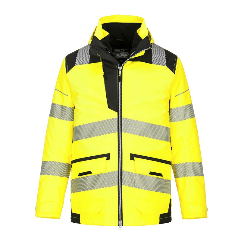 PortWest PW367 Warnschutz Jacke 5-in-1