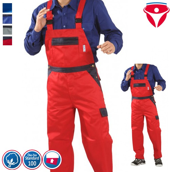 Planam Latzhose Tristep