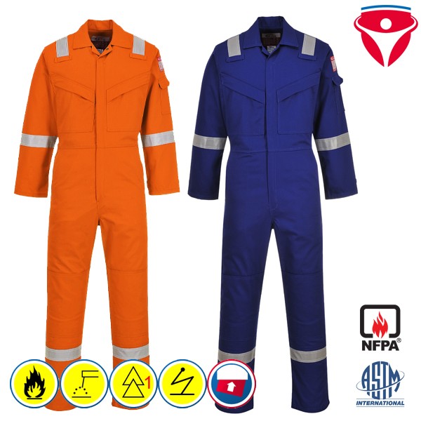 PortWest FR50 BizFlame MultiNorm Overall nach EU und US Norm
