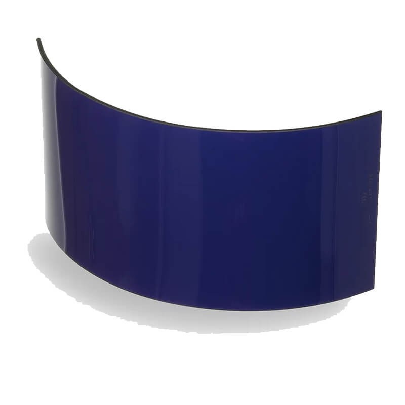 Tempex Ofenschauglas gebogen, farbkorrigiert