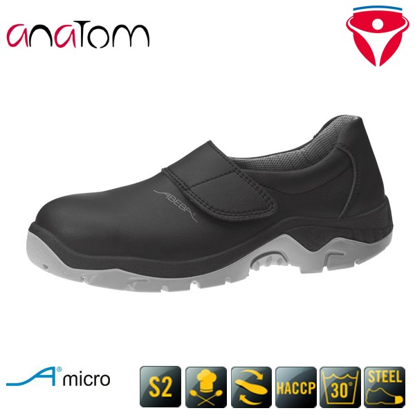 Abeba 2135 leichte S2 Sicherheitsschuhe küchengeeignet aus Lorica