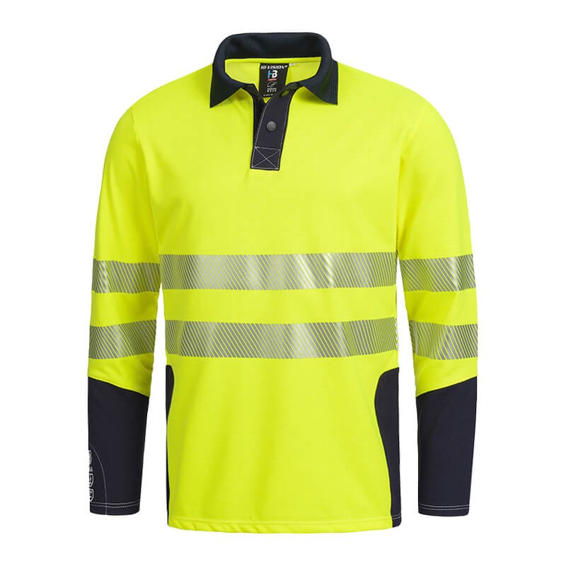 HB-MODarc knit Warnschutz Polo-Shirt FR Klasse 2