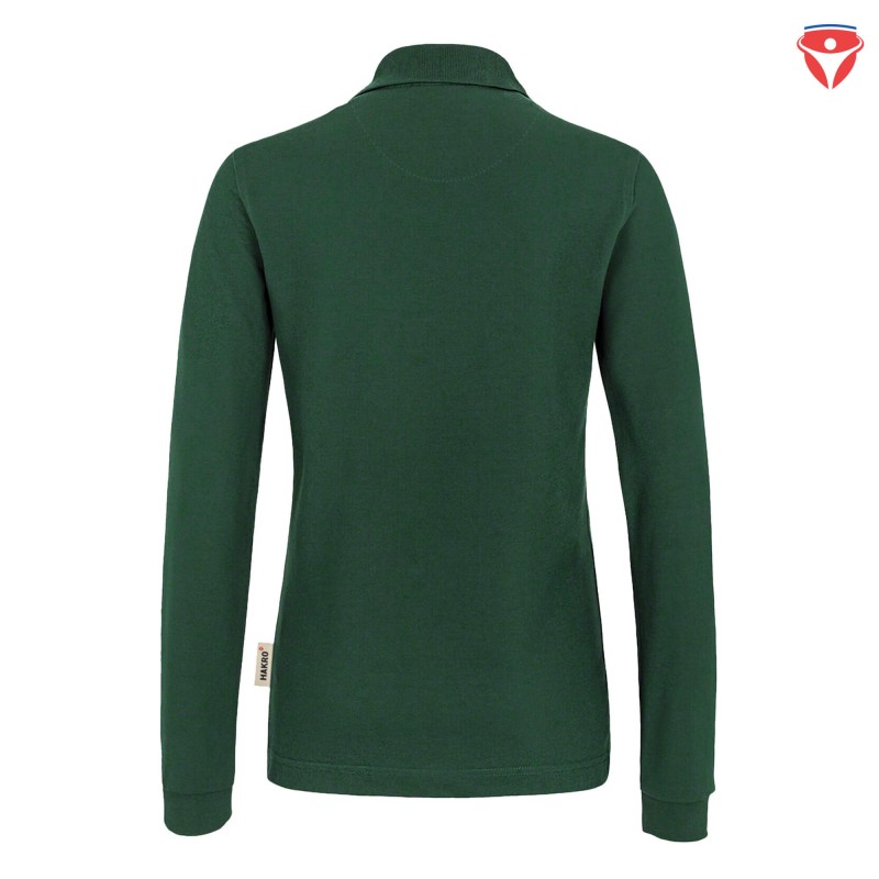 Hakro 215 Damen Longsleeve-Poloshirt Mikralinar