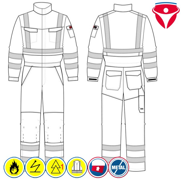 Tranemo MultiNorm Overall metallfrei 6019 81